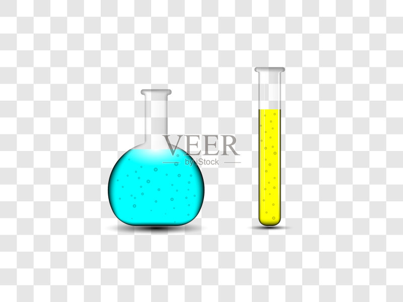 烧瓶实验室化学仪器图标素材