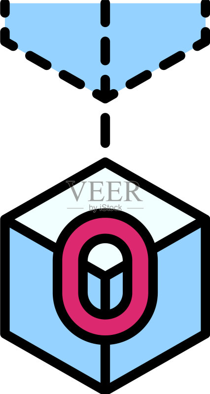 创世纪图标区块链相关图标素材