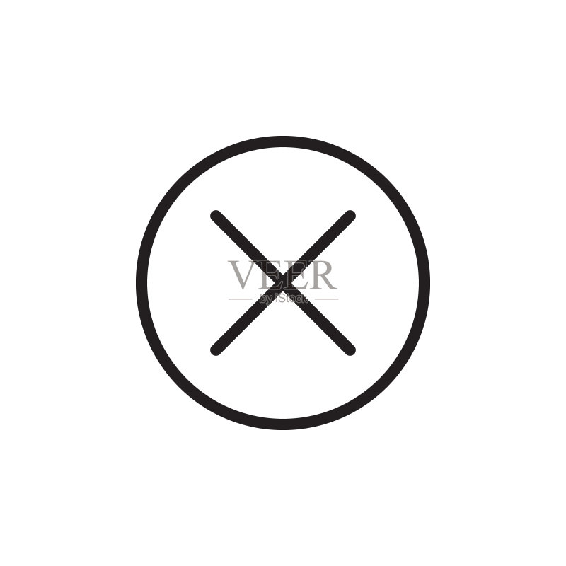 取消Logo图标符号设计图标素材