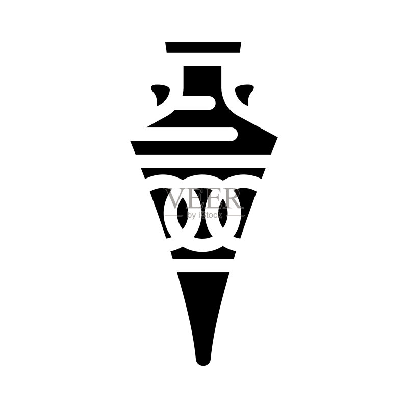 水罐文字符号矢量图图标素材