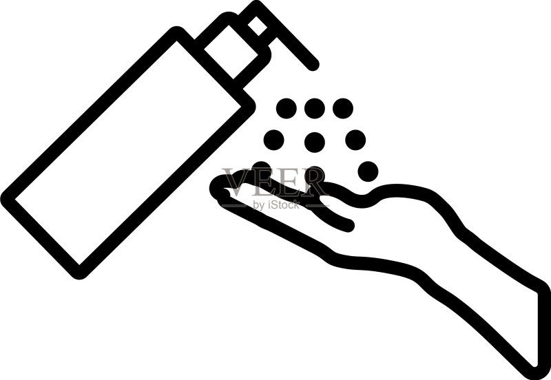 液体皂分配器图标图标素材