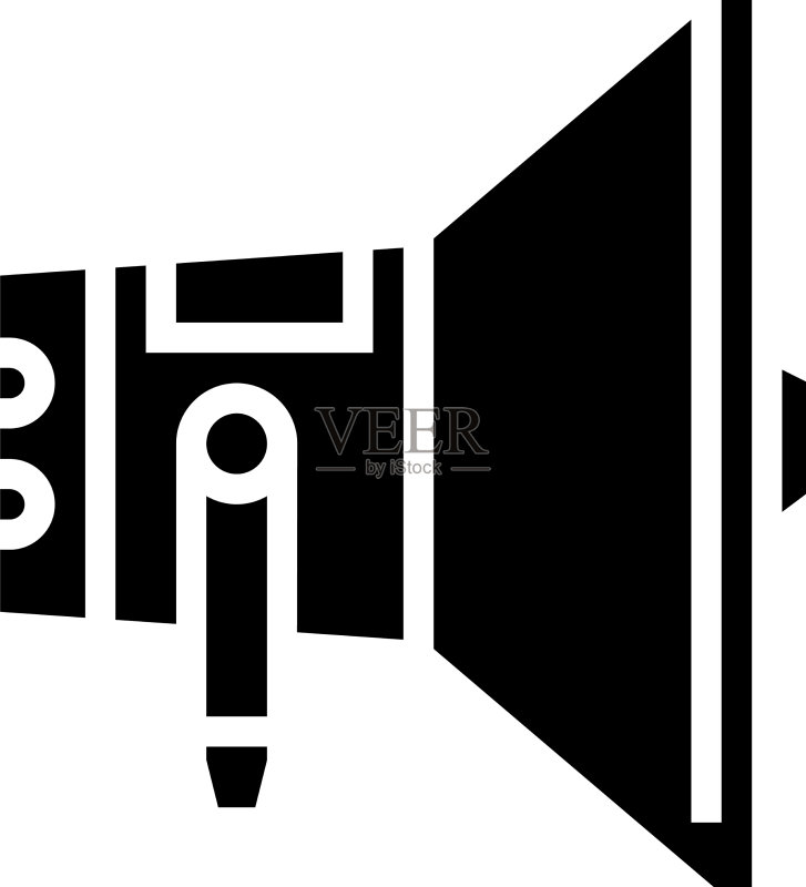 扬声器设备标志符号图标图标素材