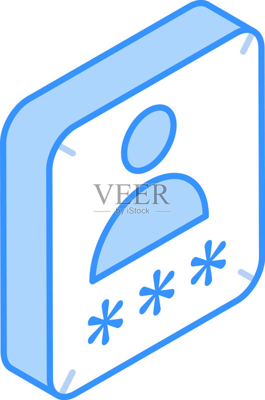 个人资料密码图标素材