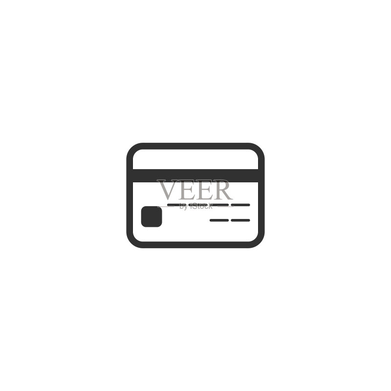 信用卡图标银行支付图标商业图标素材