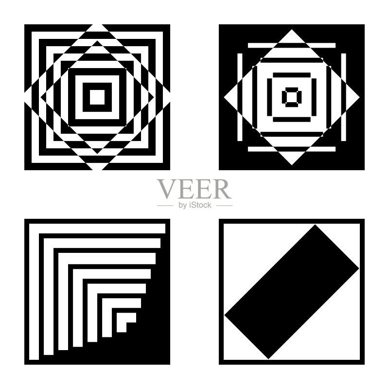 Square2平面图标被隔离在白色背景上图标素材
