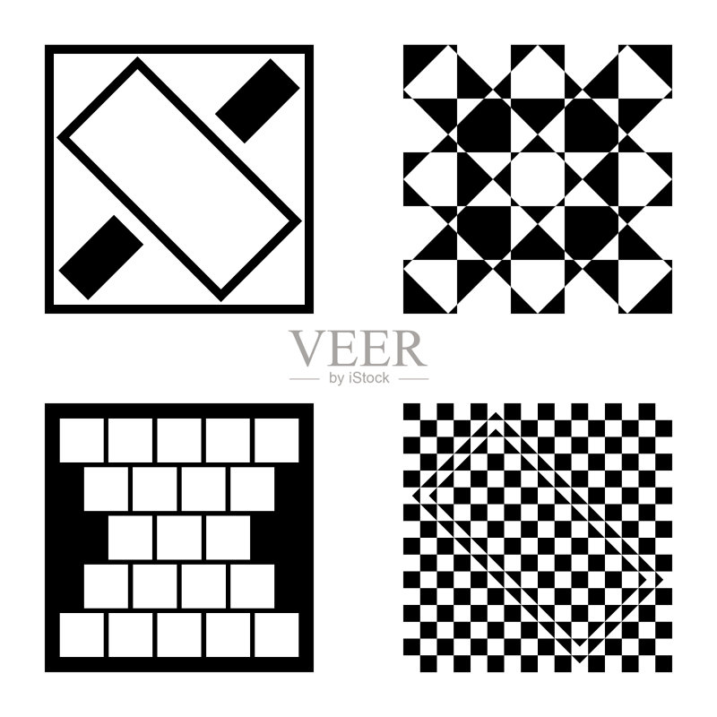 Square2平面图标被隔离在白色背景上图标素材