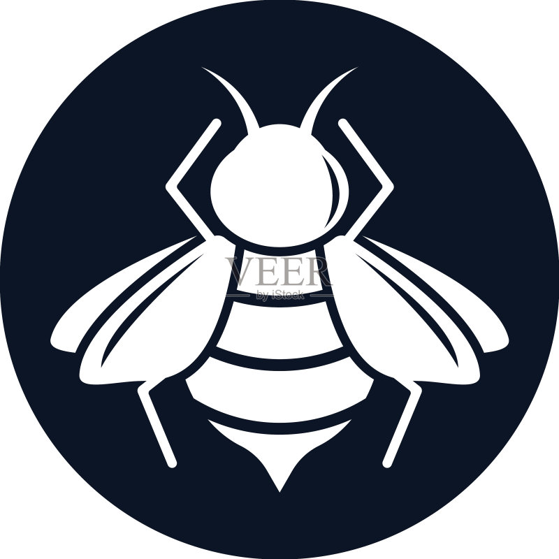 蜜蜂Logo图片图标素材