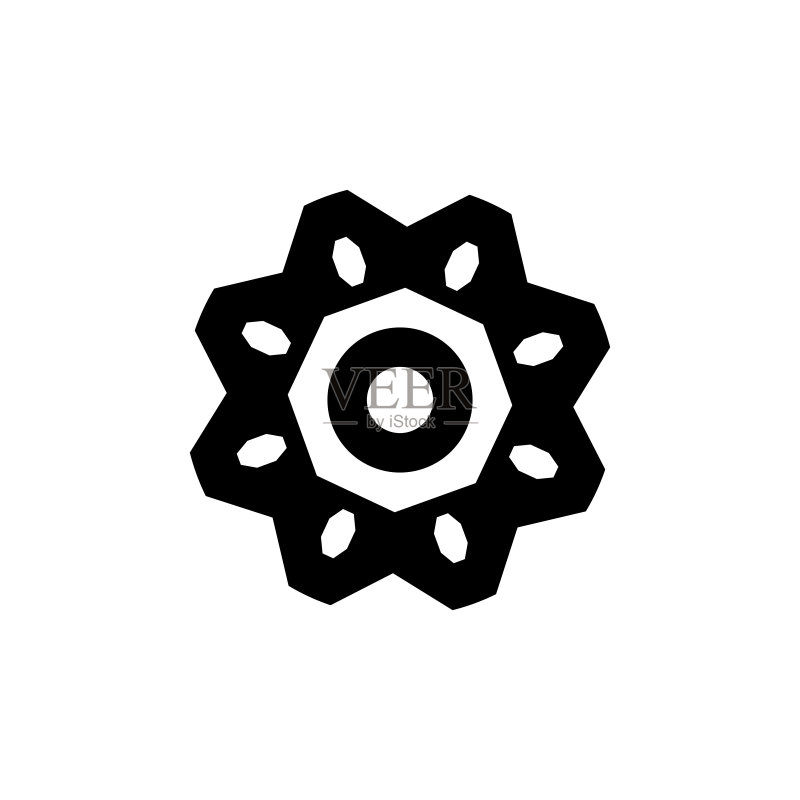 齿轮矢量图标素材图标素材