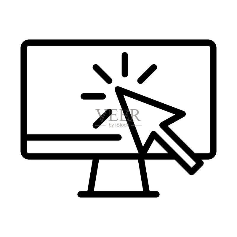 网页浏览器轮廓图标图标素材