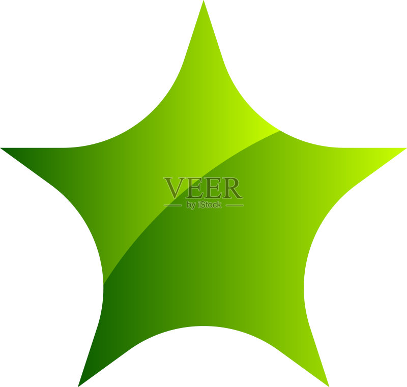 星星形状图标元素图标素材