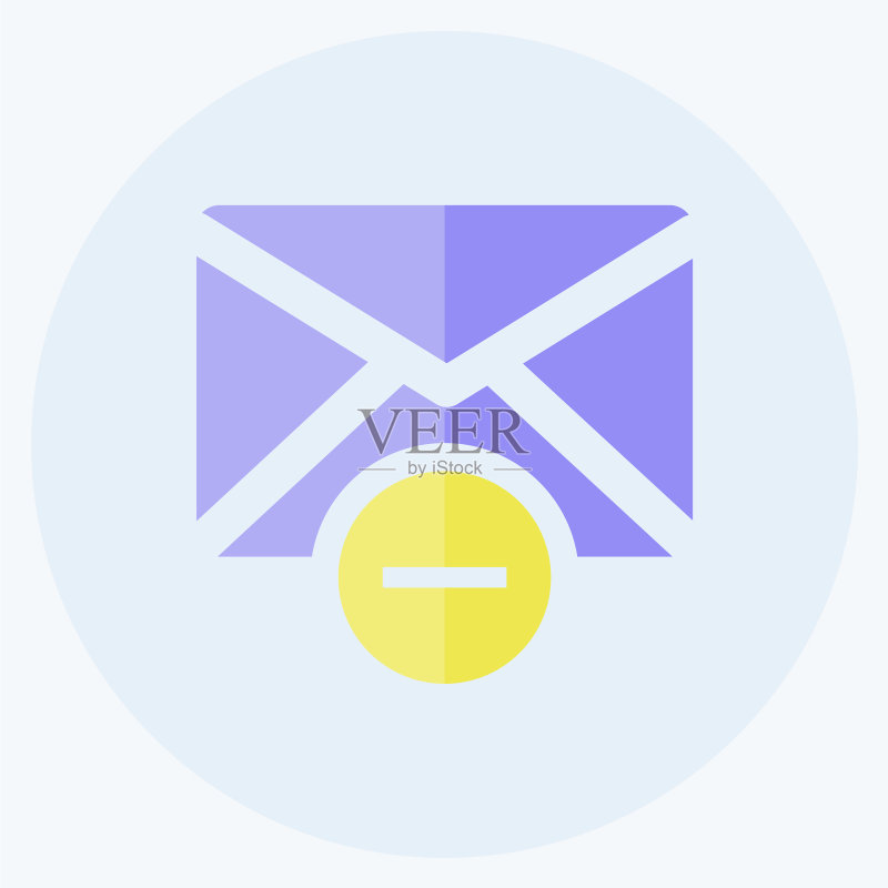 用户界面删除信封图标图标素材