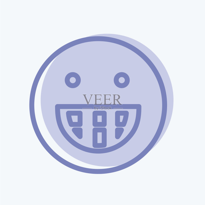 适合表情符号的大笑表情图标图标素材