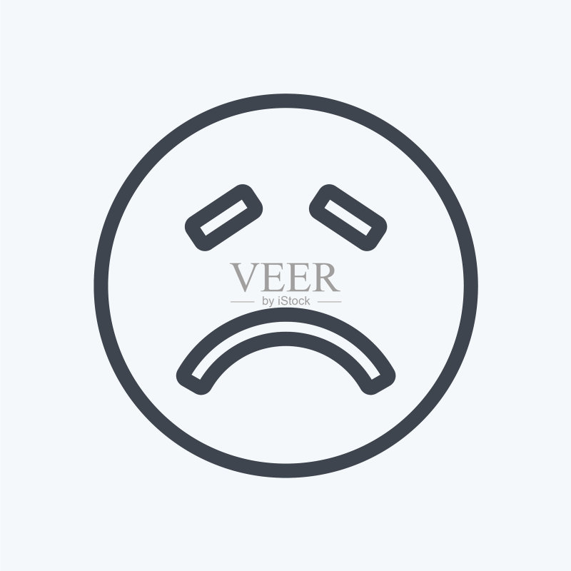生病表情符号图标图标素材