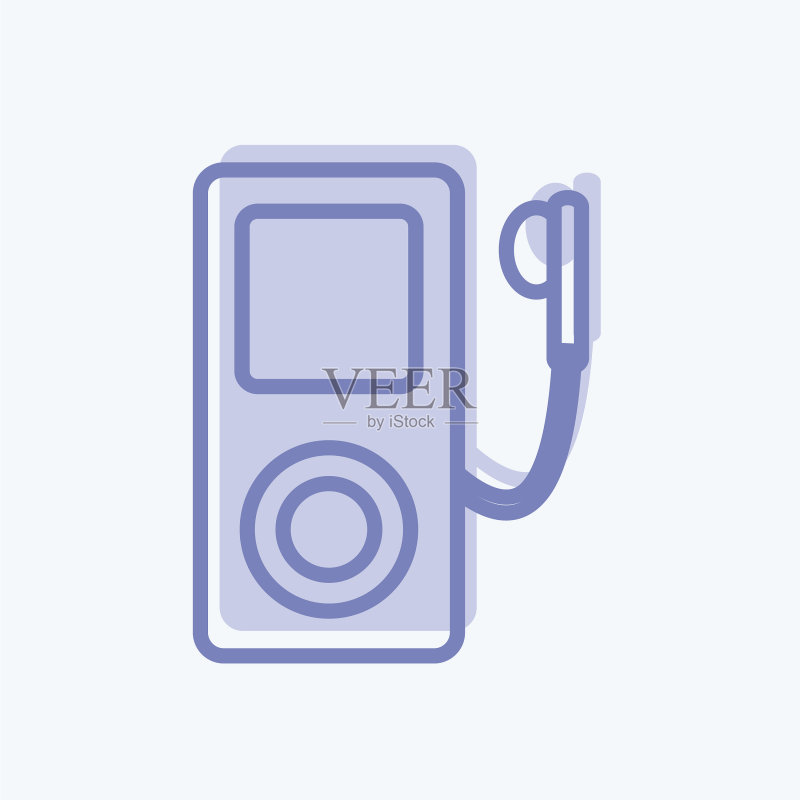 MP3播放器音乐符号图标图标素材