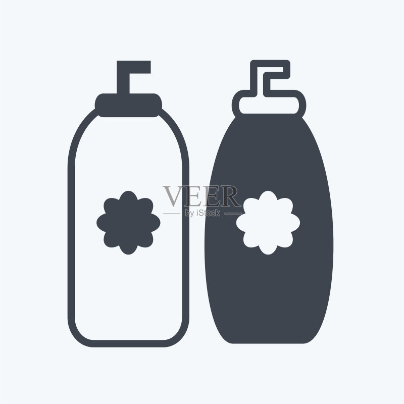 适合SPA的香水瓶图标图标素材