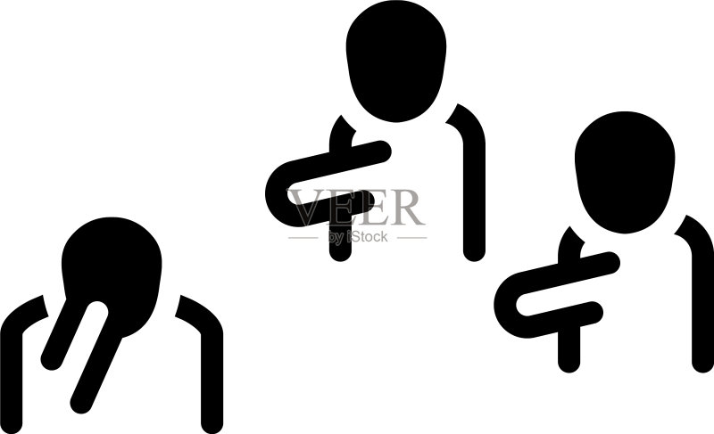 令人不快的图标素材