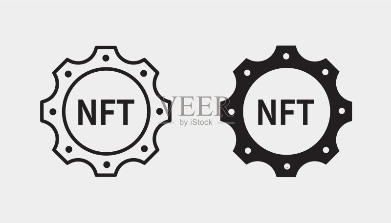 NFT设置图标黑色图标素材