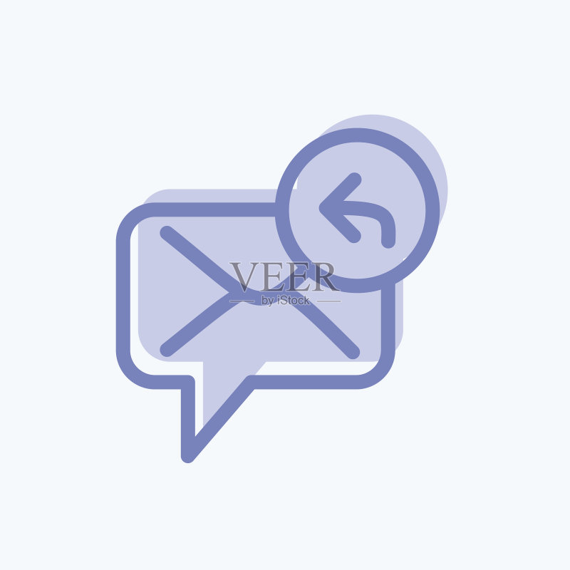用于反馈的电子邮件回复图标图标素材