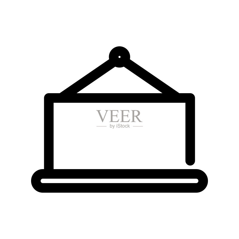 演示板图标矢量图图标素材