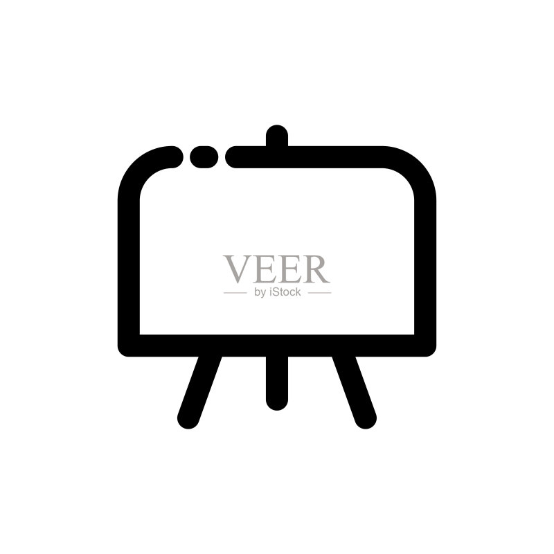 演示板图标矢量图图标素材