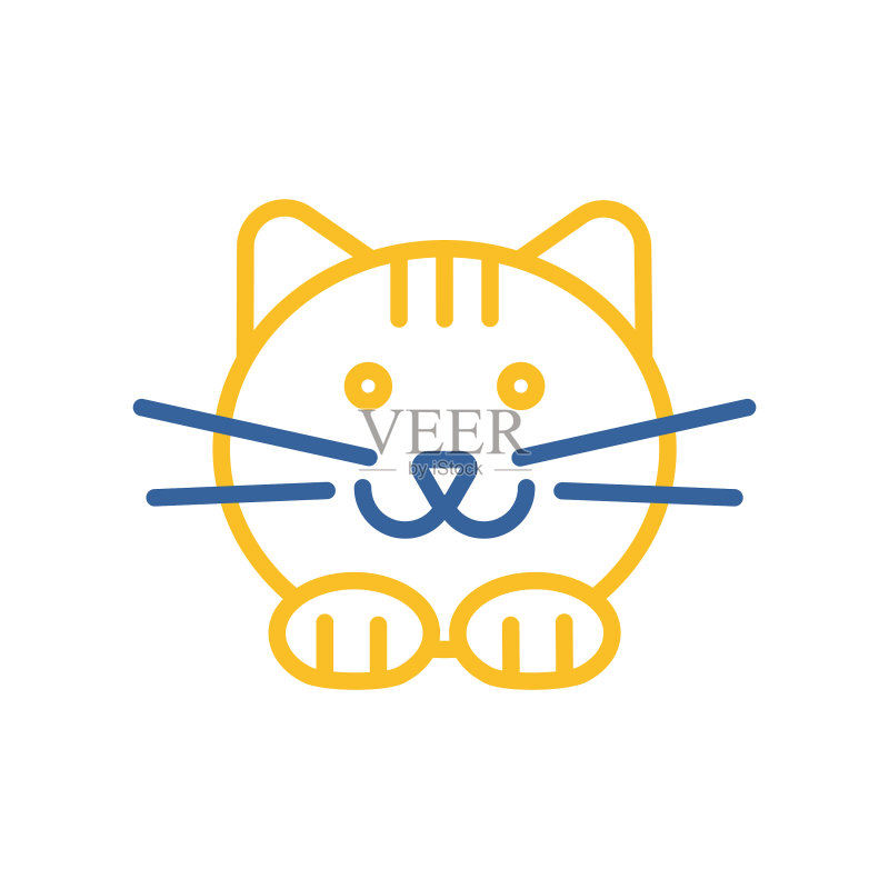 宠物猫图标图标素材