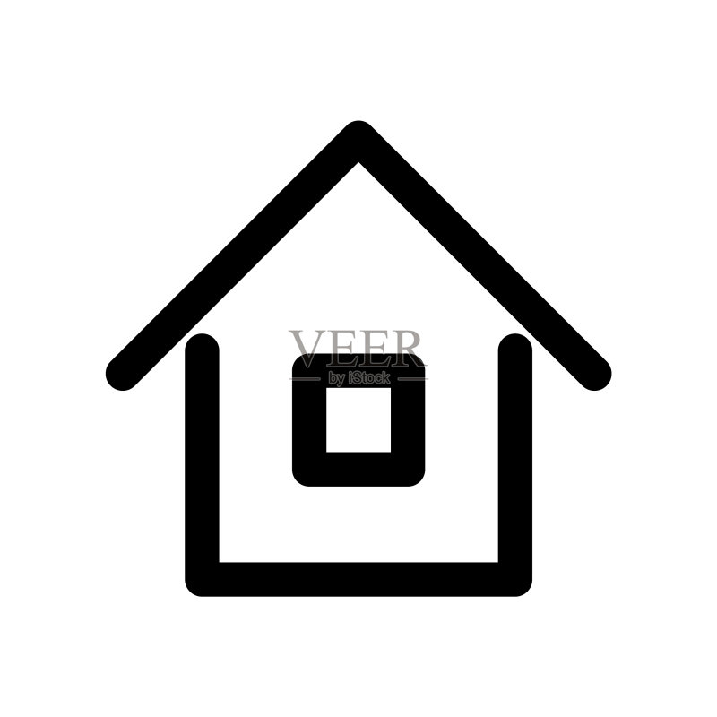 简约房屋图标图标素材