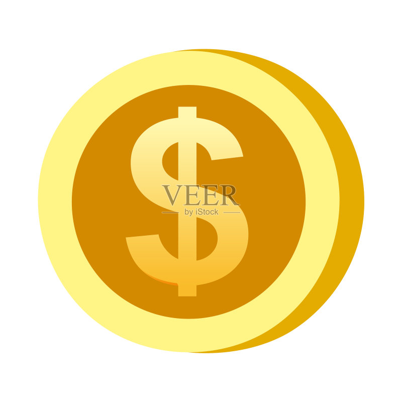 赌博符号美元标志图标图标素材