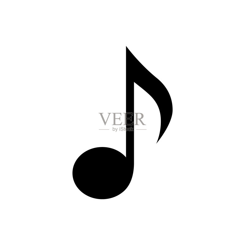 简单音符图标图标素材