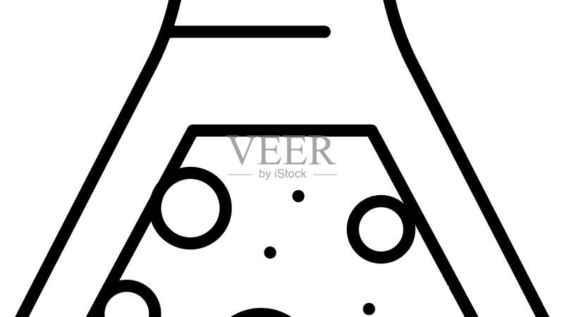 药水液体线条图标图标素材