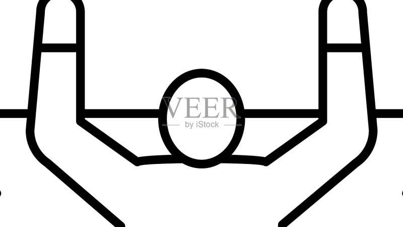 仇恨罪行线条图标图标素材