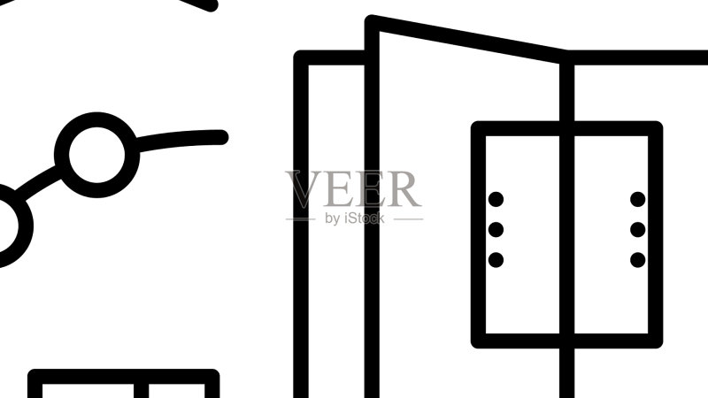 益智玩具线稿图标图标素材