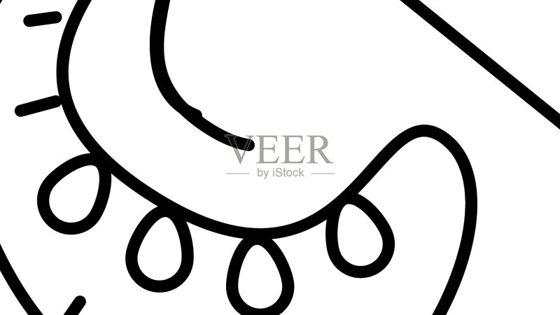 番茄切割线条图标图标素材
