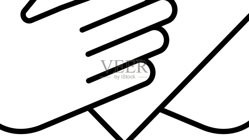 儿童护理线稿图标图标素材