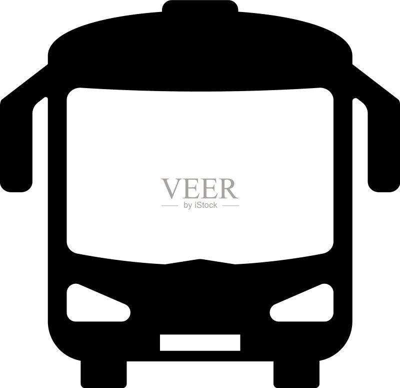 公共汽车图标图标素材