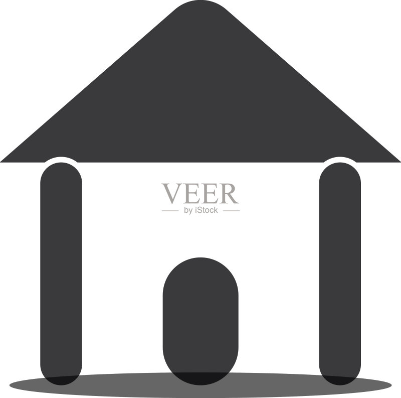 房屋标志图标素材