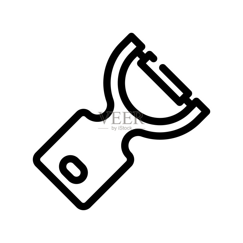 削皮器图标图标素材