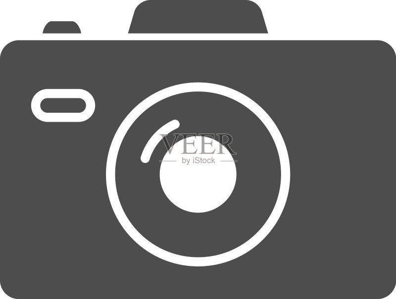 相机图标logo扁平设计模板图标素材