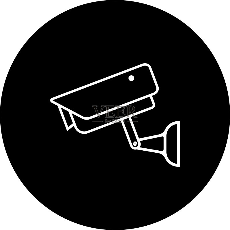 闭路电视图标图标素材