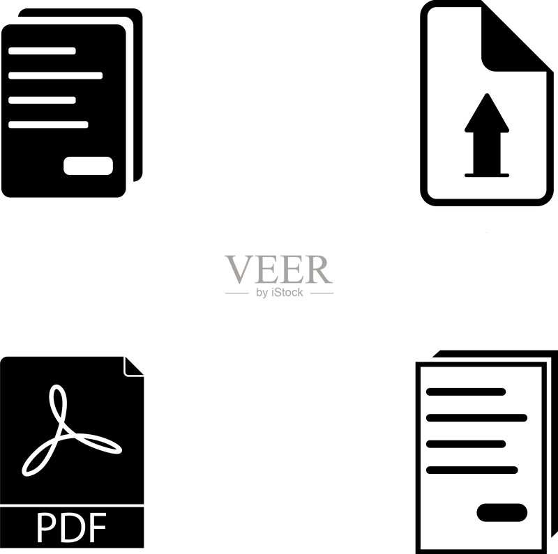 PDF图标图标素材
