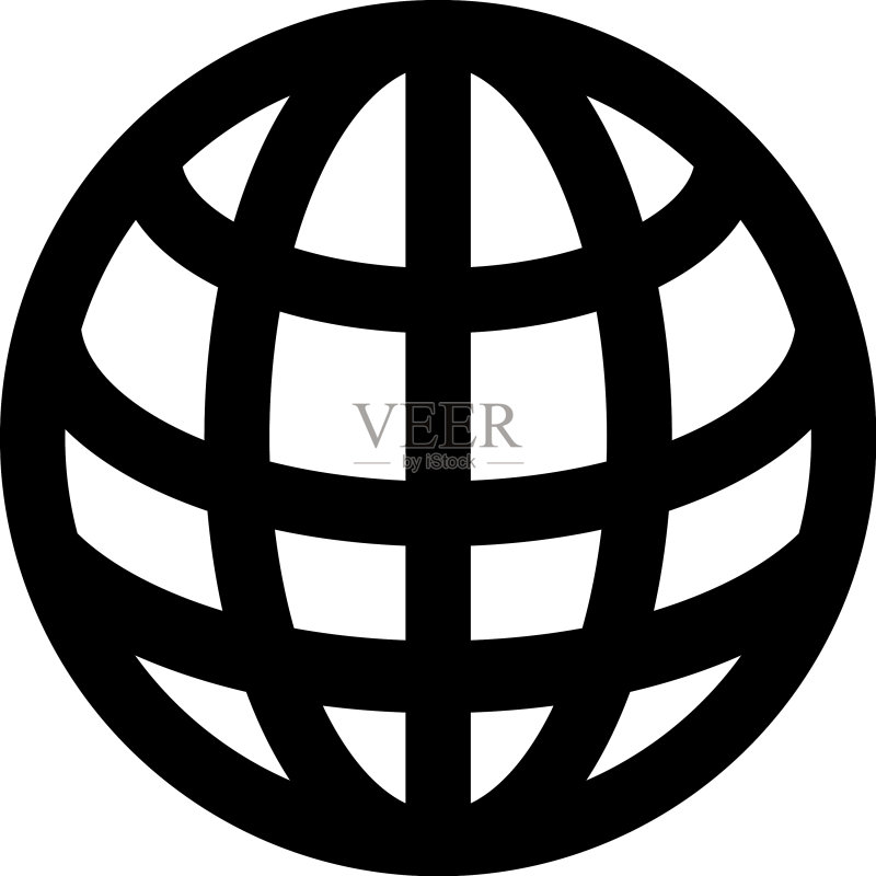 黑色浏览器图标图标素材