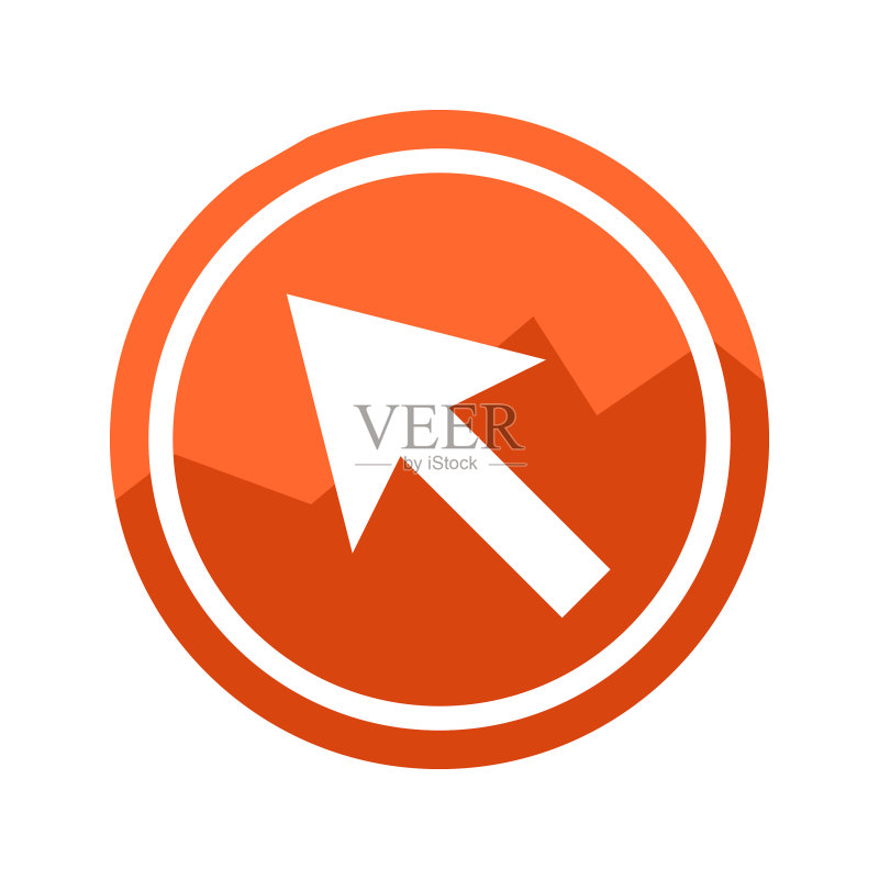 点击圆形图标图标素材