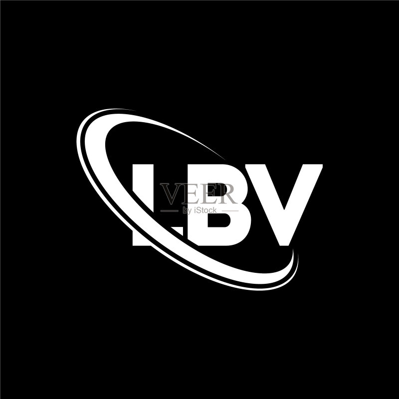 LBV首字母标志设计图标素材