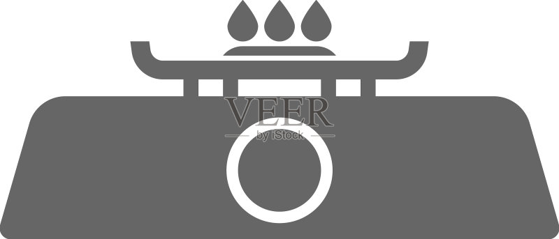 燃气灶图标设计模板图标素材
