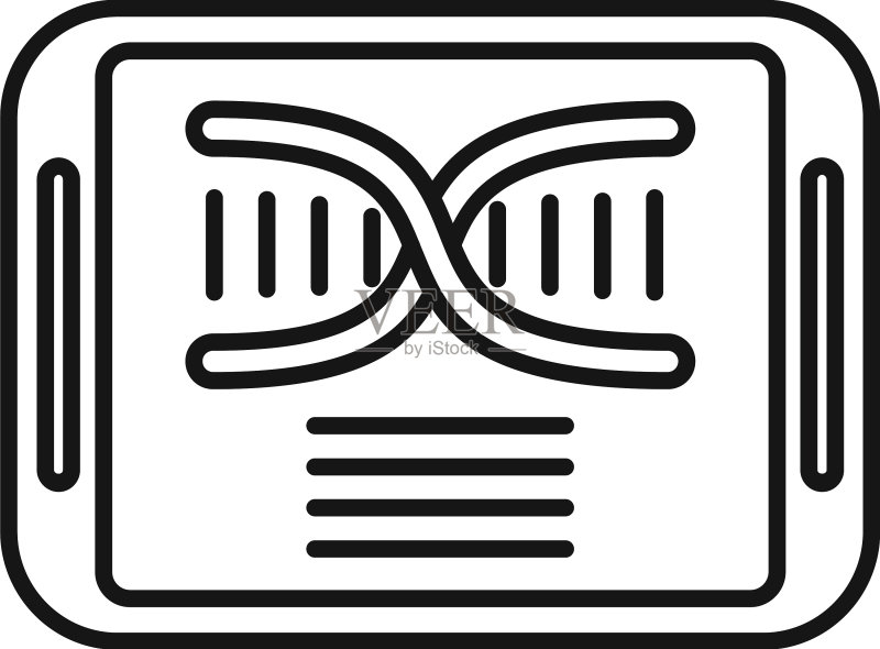 平板电脑远程医疗在线图标图标素材