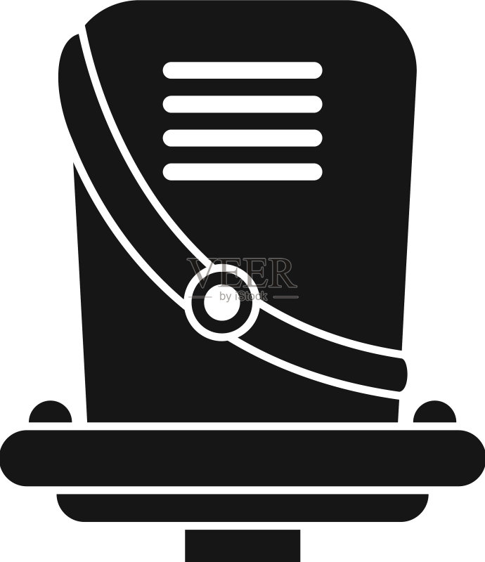 自行车座椅简易儿童座椅图标图标素材