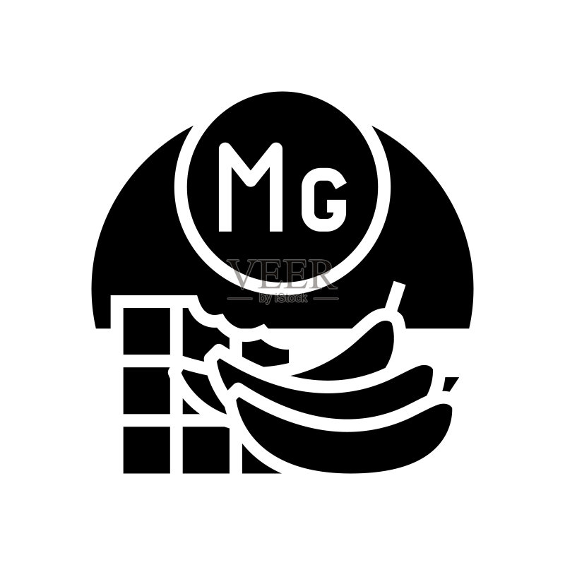 MG维生素字形图标矢量插画图标素材