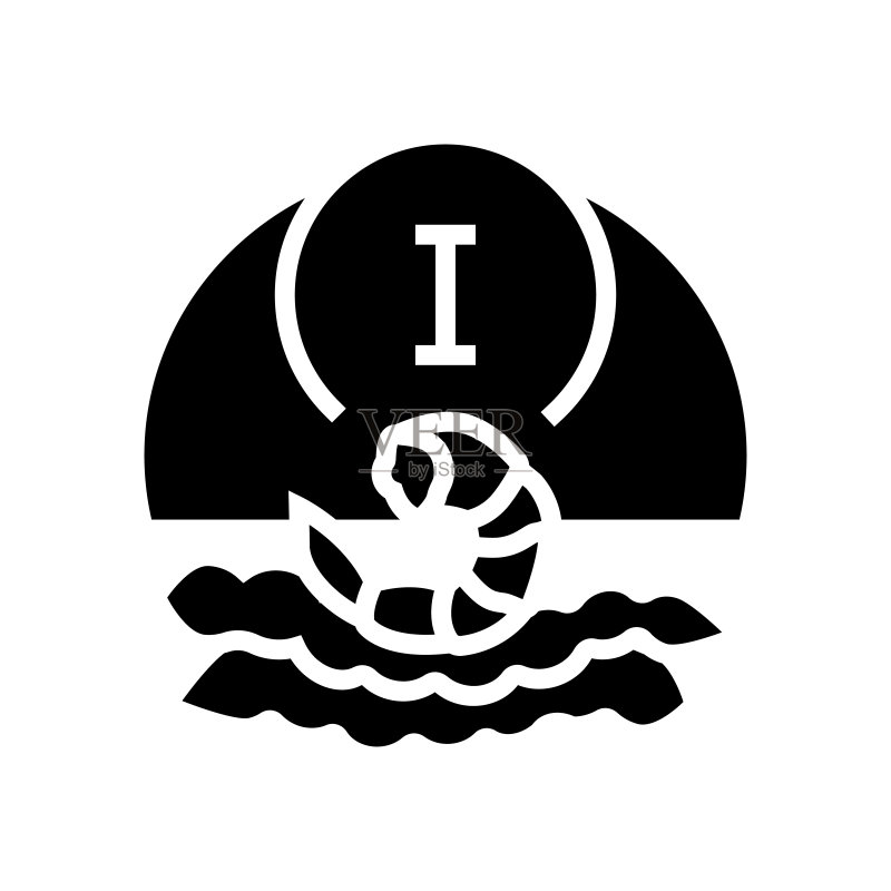 海鲜维生素Glyph图标矢量素材图标素材