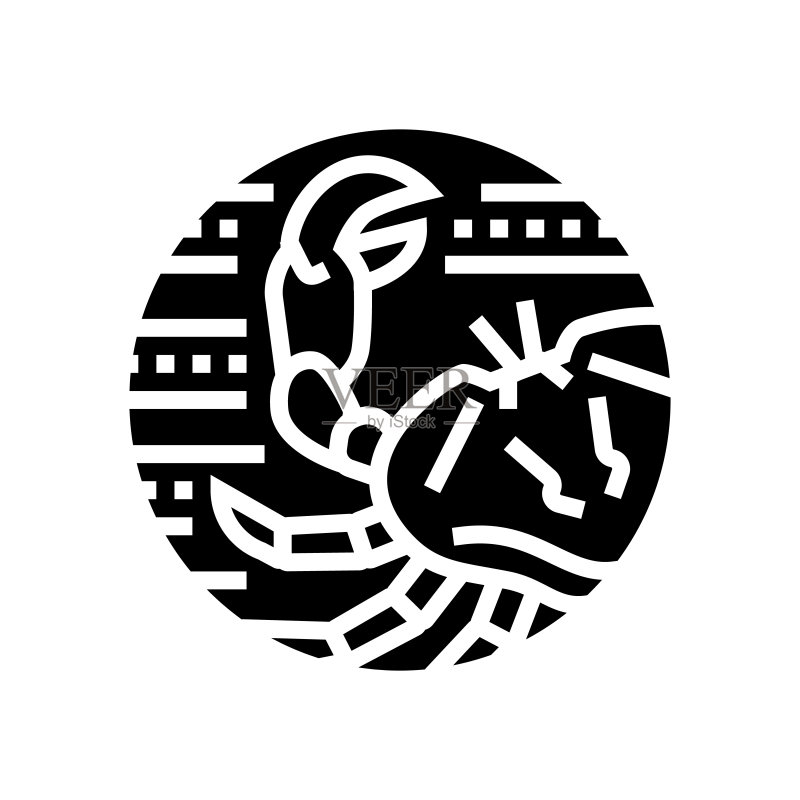 巨蟹座标志符号矢量图图标素材