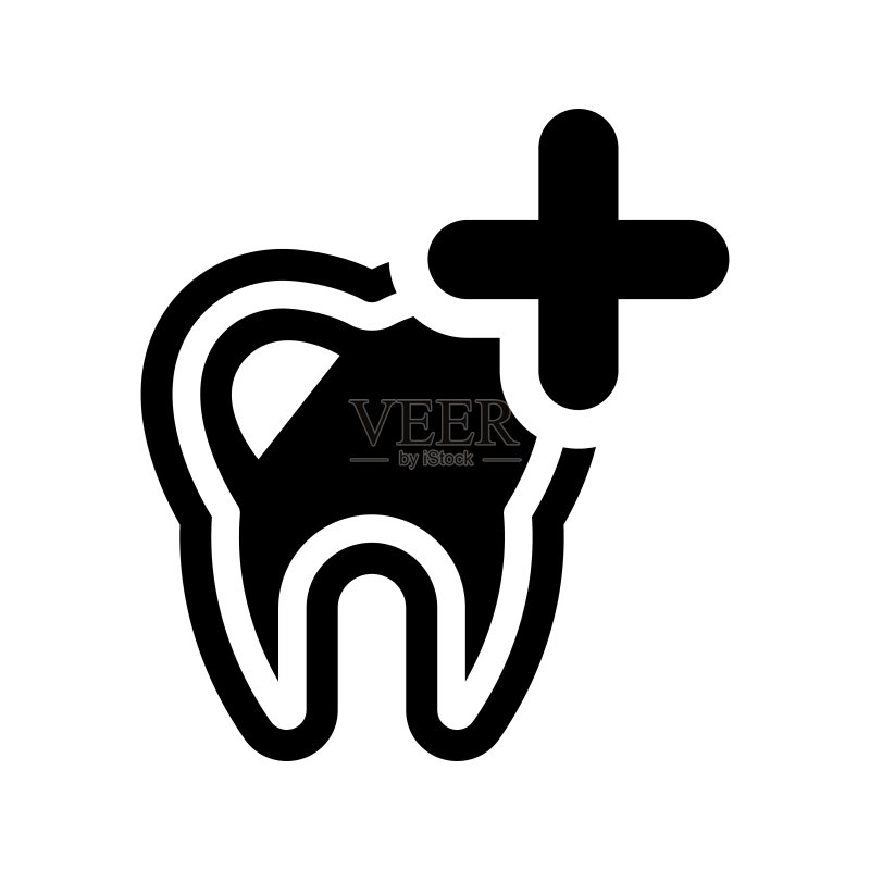 新牙齿图标图标素材