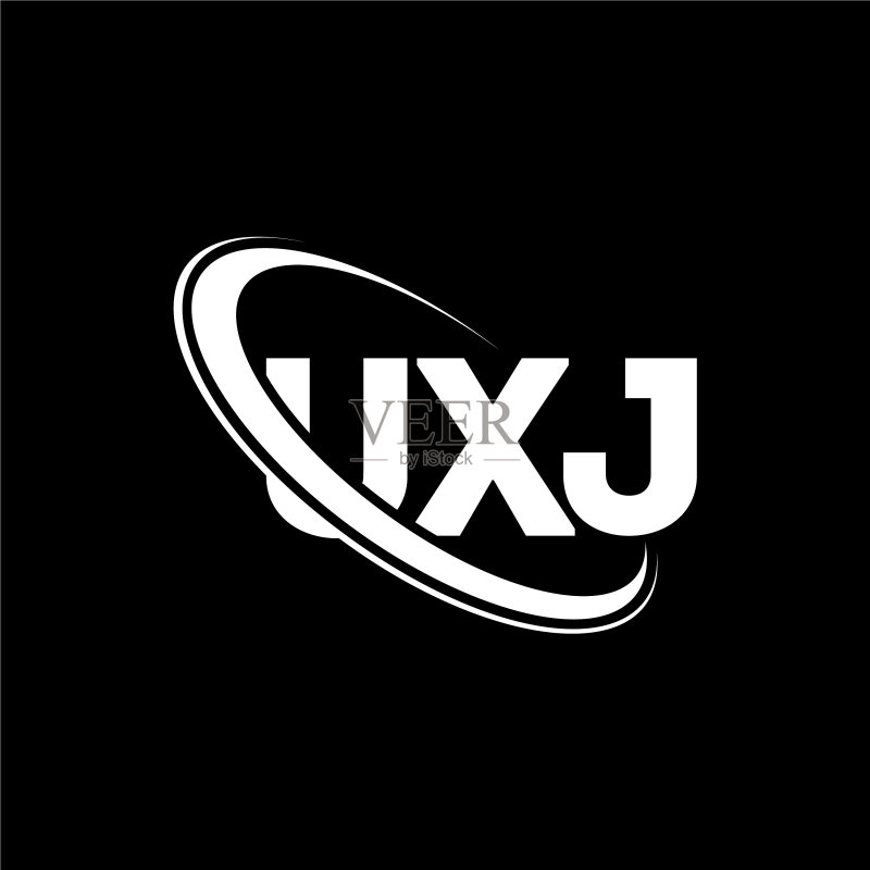 UXJ字母标志设计图标素材